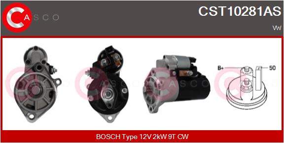Starter - CST10281AS CASCO