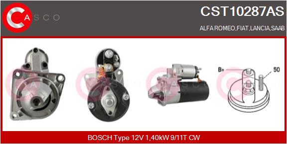 starteris - CST10287AS CASCO