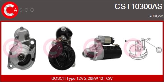 starteris - CST10300AS CASCO