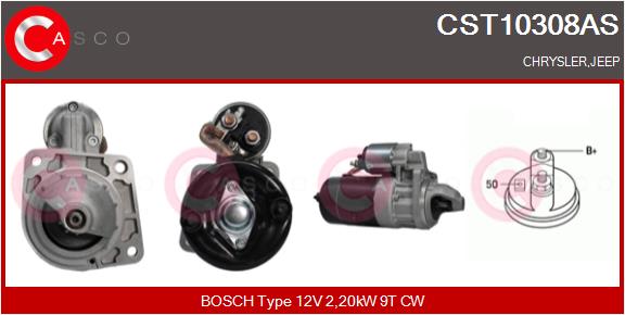 starteris - CST10308AS CASCO