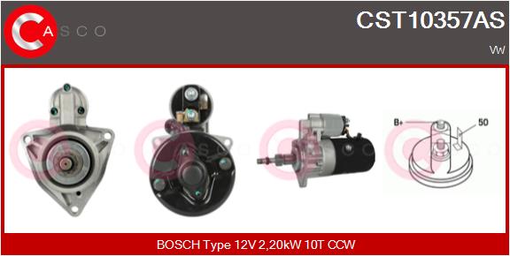 starteris - CST10357AS CASCO