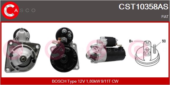 starteris - CST10358AS CASCO
