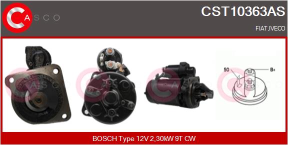 Motorino d'avviamento - CST10363AS CASCO
