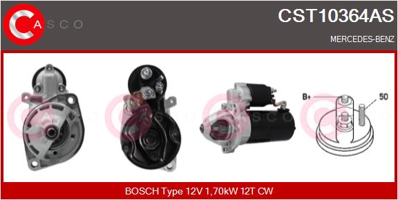 starteris - CST10364AS CASCO