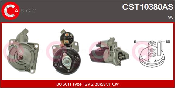 Starter - CST10380AS CASCO
