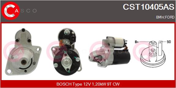 Motorino d'avviamento - CST10405AS CASCO