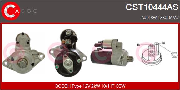 Starter - CST10444AS CASCO