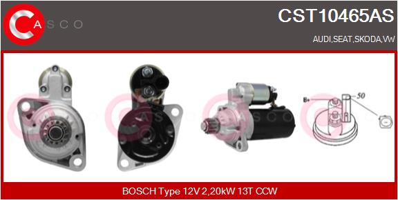 Starter - CST10465AS CASCO