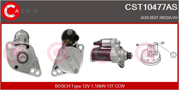 starteris - CST10477AS CASCO