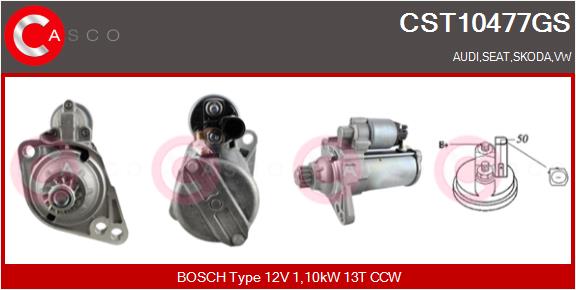 starteris - CST10477GS CASCO