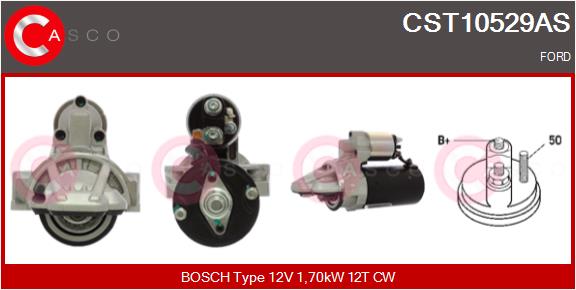 Motorino d'avviamento - CST10529AS CASCO