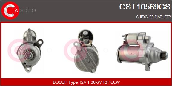 starteris - CST10569GS CASCO