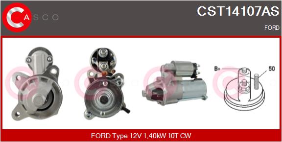 Motorino d'avviamento - CST14107AS CASCO