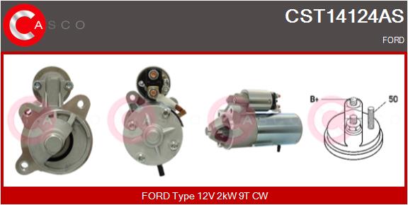 starteris - CST14124AS CASCO