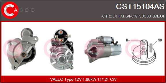 starteris - CST15104AS CASCO