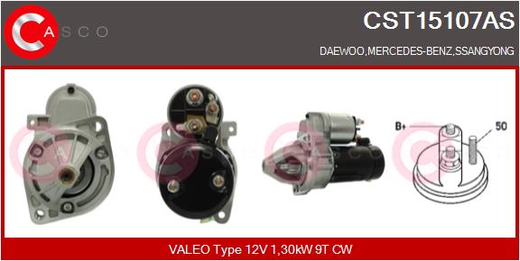 Starter - CST15107AS CASCO