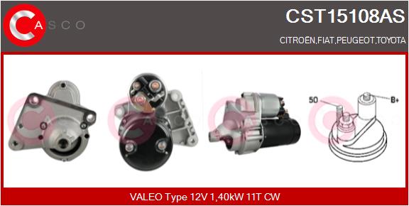 Starter - CST15108AS CASCO