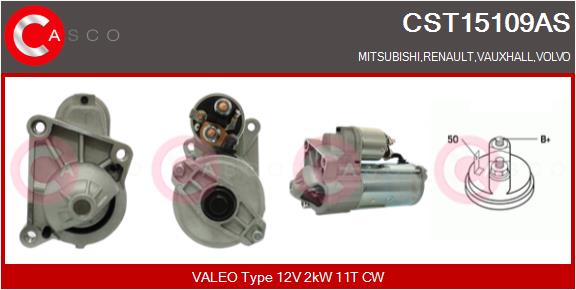 Starter - CST15109AS CASCO