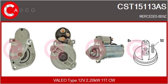 starteris - CST15113AS CASCO