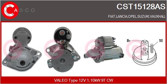 Motorino d'avviamento - CST15128AS CASCO