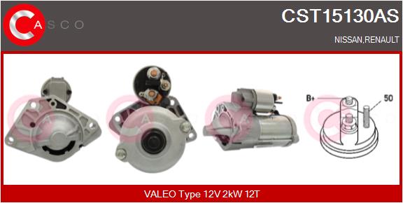 Motorino d'avviamento - CST15130AS CASCO