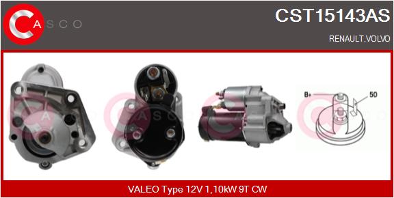 Motorino d'avviamento - CST15143AS CASCO