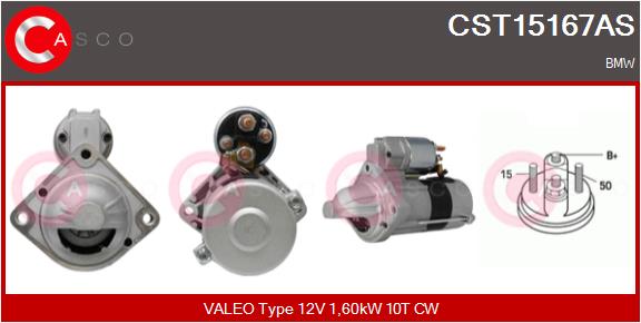 Motorino d'avviamento - CST15167AS CASCO