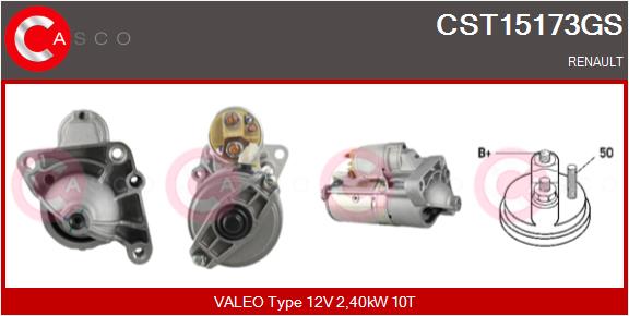 Стартер - CST15173GS CASCO