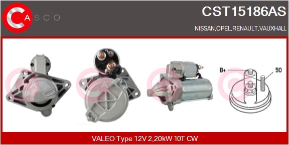 Starter - CST15186AS CASCO