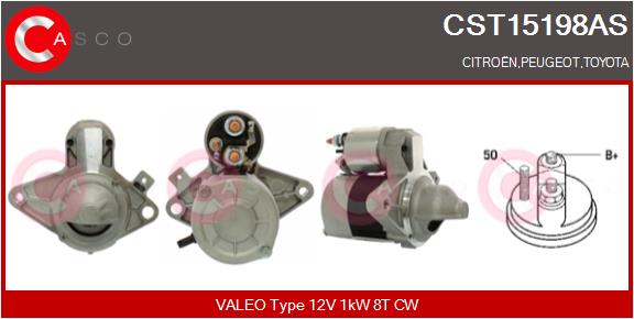 Starter - CST15198AS CASCO