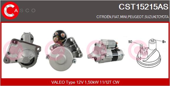Starter - CST15215AS CASCO
