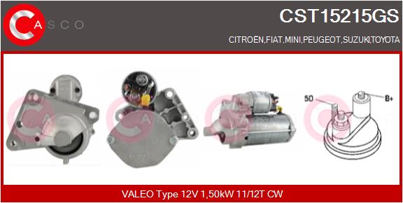 Starter - CST15215GS CASCO