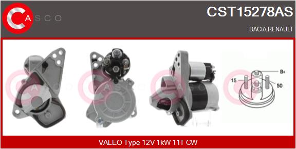 Starter - CST15278AS CASCO