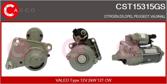 Motorino d'avviamento - CST15315GS CASCO