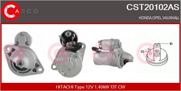 Starter - CST20102AS CASCO