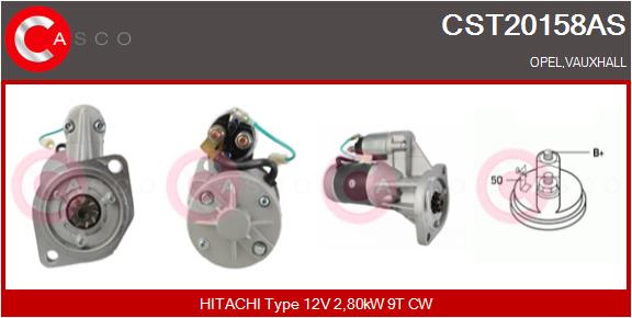 starteris - CST20158AS CASCO