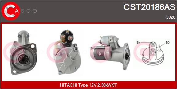 Starter - CST20186AS CASCO