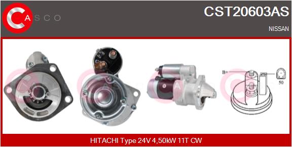 Motorino d'avviamento - CST20603AS CASCO