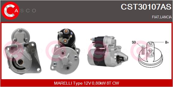 Motorino d'avviamento - CST30107AS CASCO