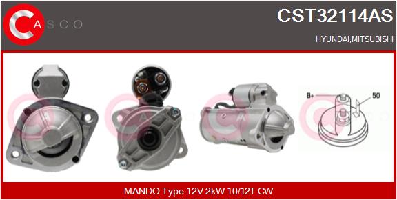 Motorino d'avviamento - CST32114AS CASCO