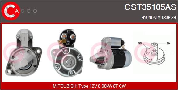 Starter - CST35105AS CASCO