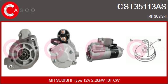 Starter - CST35113AS CASCO