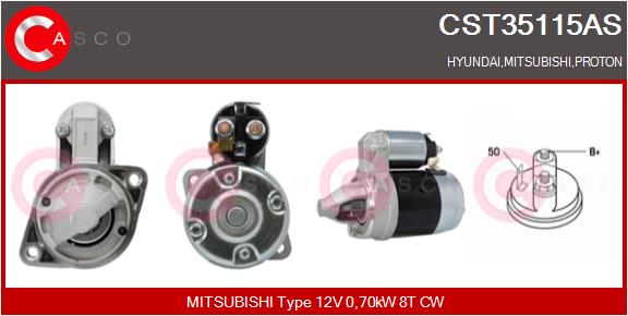 Starter - CST35115AS CASCO