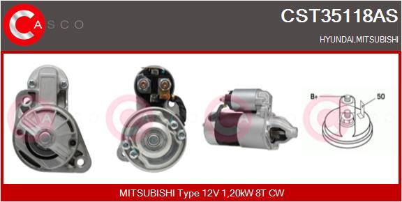 Starter - CST35118AS CASCO