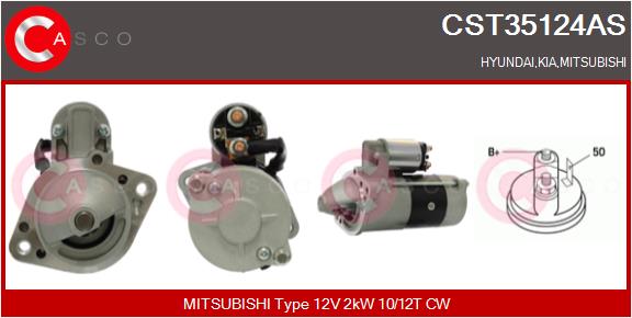 Starter - CST35124AS CASCO