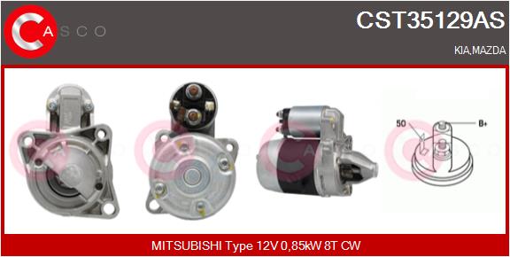 starteris - CST35129AS CASCO