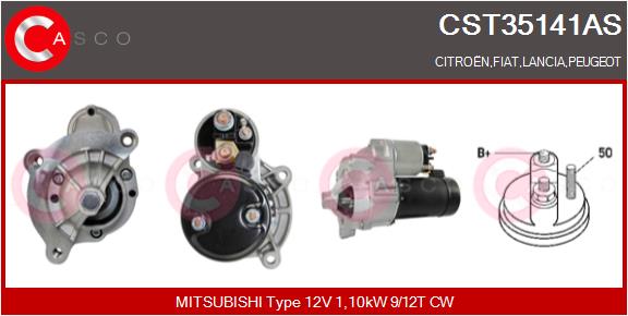 starteris - CST35141AS CASCO