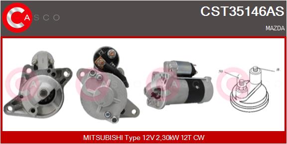 Starter - CST35146AS CASCO