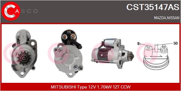 Starter - CST35147AS CASCO