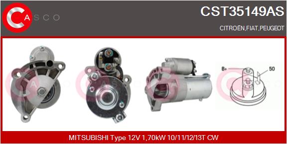 Starter - CST35149AS CASCO